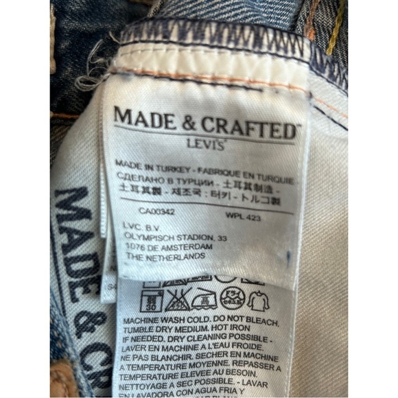 Levi's Made & Crafted Distressed Beau Shorts - Picture 4 of 8